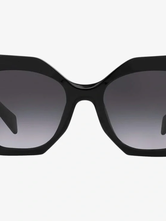 Prada Black Geometric Oversized Sunglasses - Picture 9 of 10